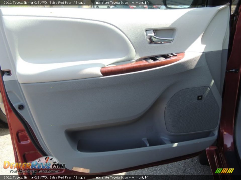 2011 Toyota Sienna XLE AWD Salsa Red Pearl / Bisque Photo #7