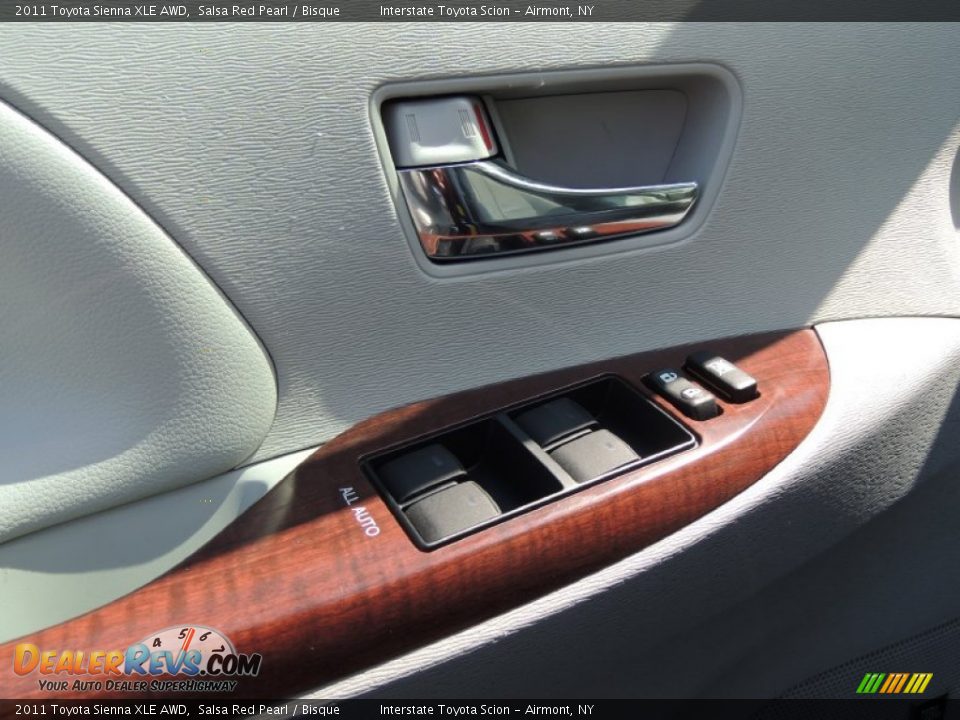 2011 Toyota Sienna XLE AWD Salsa Red Pearl / Bisque Photo #8