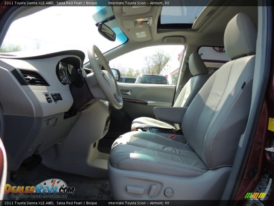 2011 Toyota Sienna XLE AWD Salsa Red Pearl / Bisque Photo #10