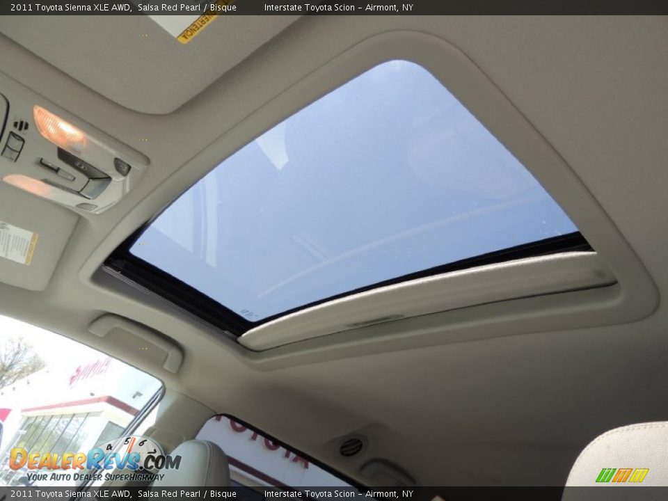 2011 Toyota Sienna XLE AWD Salsa Red Pearl / Bisque Photo #11