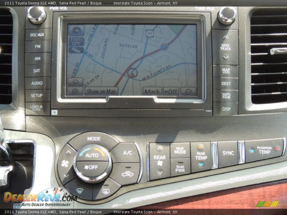 2011 Toyota Sienna XLE AWD Salsa Red Pearl / Bisque Photo #15