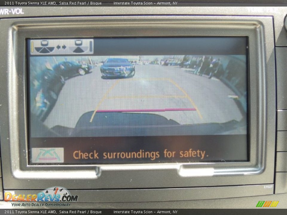 2011 Toyota Sienna XLE AWD Salsa Red Pearl / Bisque Photo #16