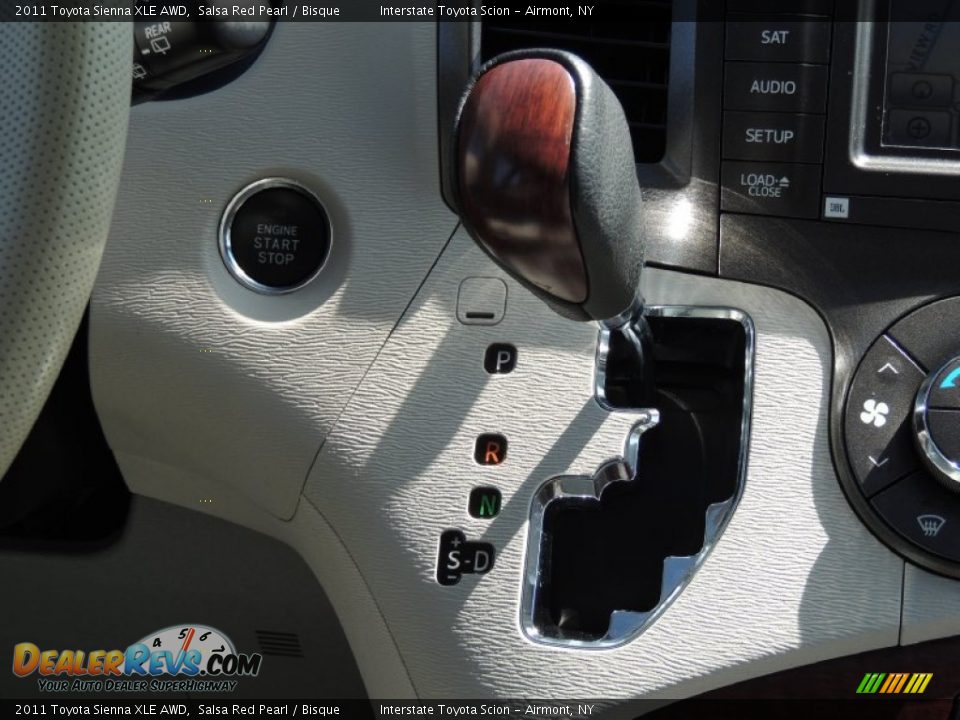 2011 Toyota Sienna XLE AWD Salsa Red Pearl / Bisque Photo #17