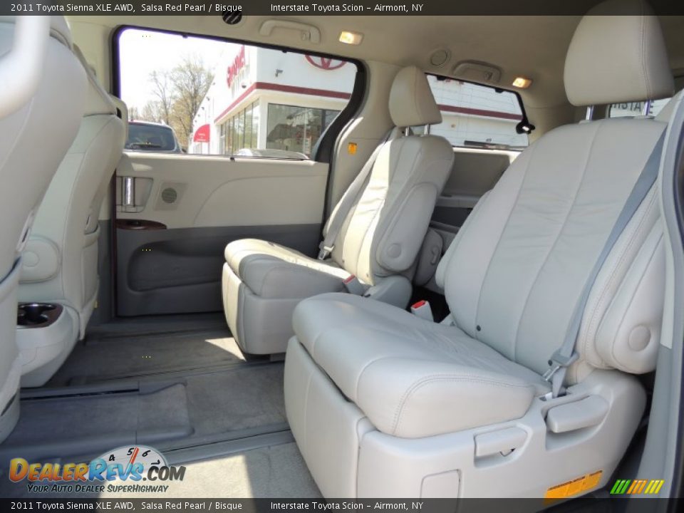 2011 Toyota Sienna XLE AWD Salsa Red Pearl / Bisque Photo #18