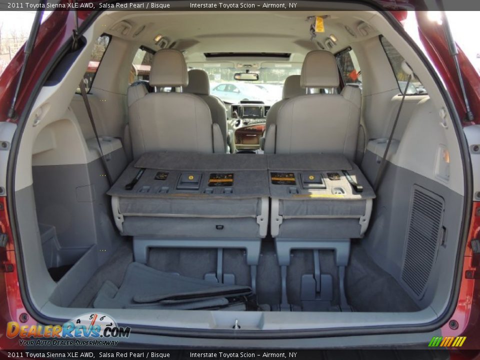2011 Toyota Sienna XLE AWD Salsa Red Pearl / Bisque Photo #19