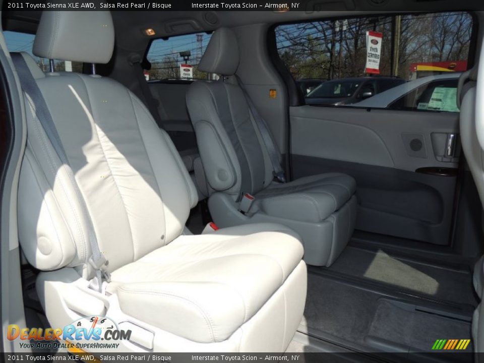 2011 Toyota Sienna XLE AWD Salsa Red Pearl / Bisque Photo #20