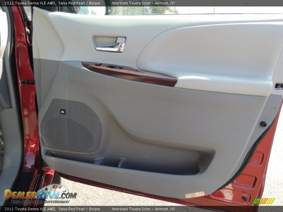 2011 Toyota Sienna XLE AWD Salsa Red Pearl / Bisque Photo #21