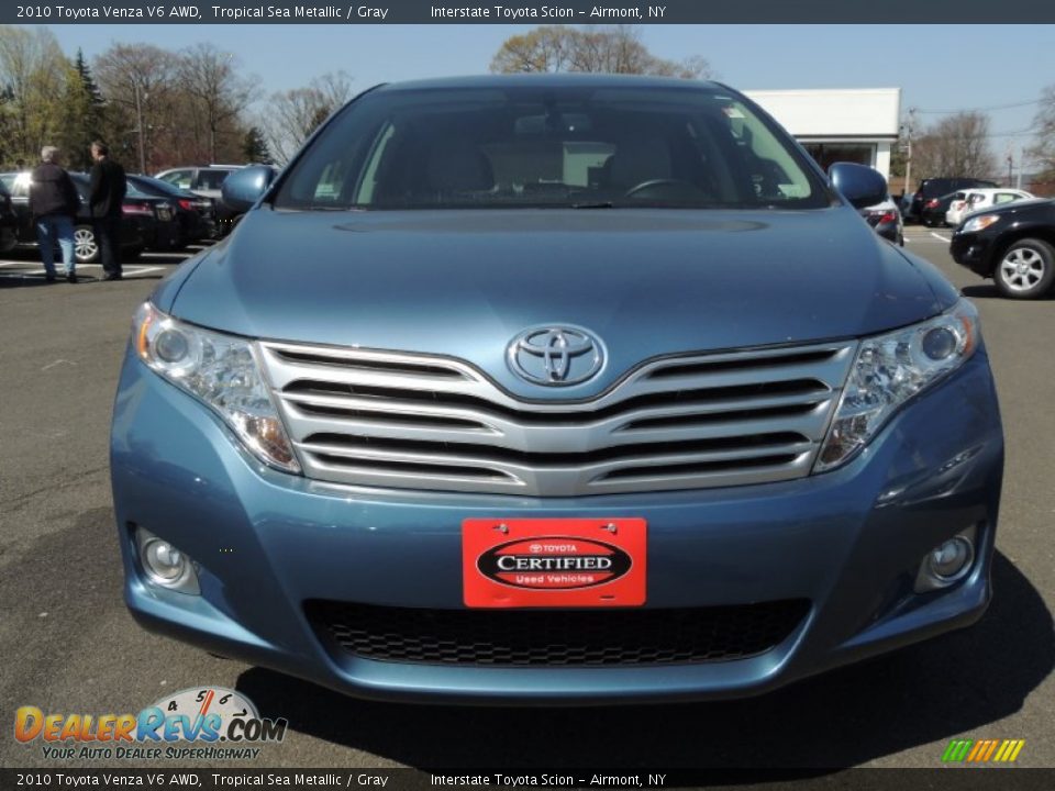 2010 Toyota Venza V6 AWD Tropical Sea Metallic / Gray Photo #2