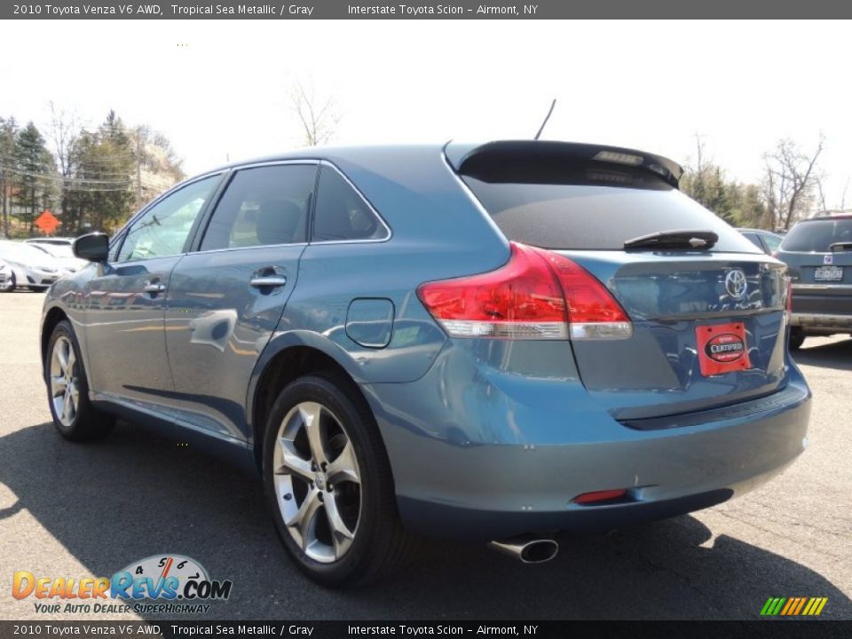 2010 Toyota Venza V6 AWD Tropical Sea Metallic / Gray Photo #6