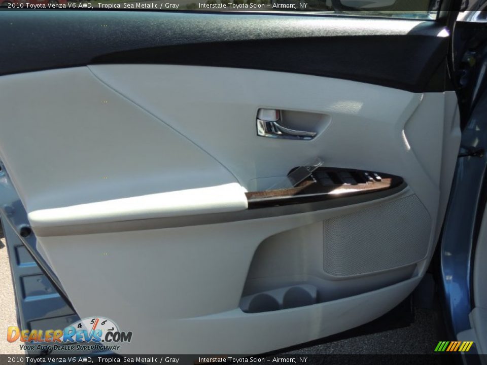 2010 Toyota Venza V6 AWD Tropical Sea Metallic / Gray Photo #7