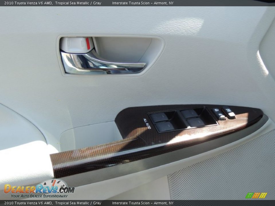 2010 Toyota Venza V6 AWD Tropical Sea Metallic / Gray Photo #8