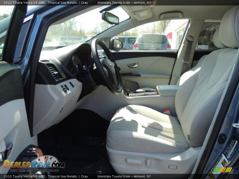2010 Toyota Venza V6 AWD Tropical Sea Metallic / Gray Photo #10
