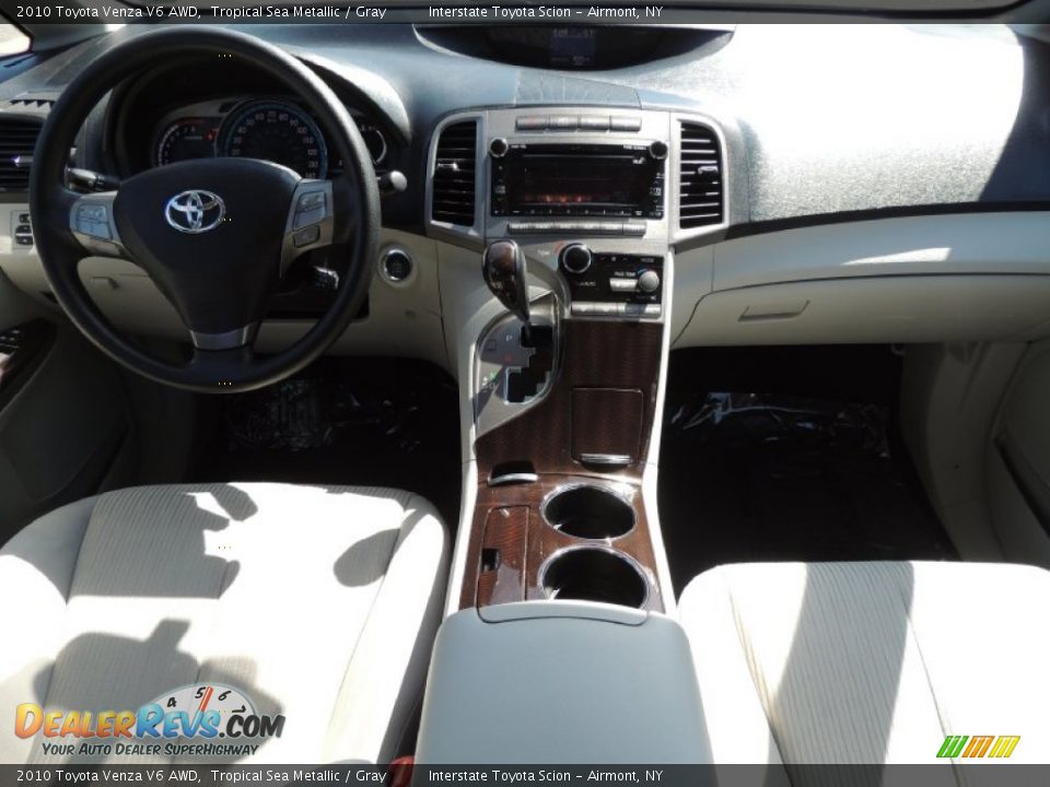 2010 Toyota Venza V6 AWD Tropical Sea Metallic / Gray Photo #11