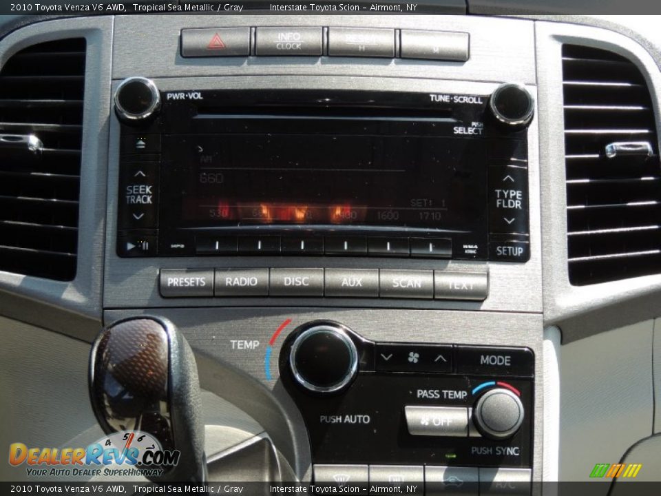 2010 Toyota Venza V6 AWD Tropical Sea Metallic / Gray Photo #14