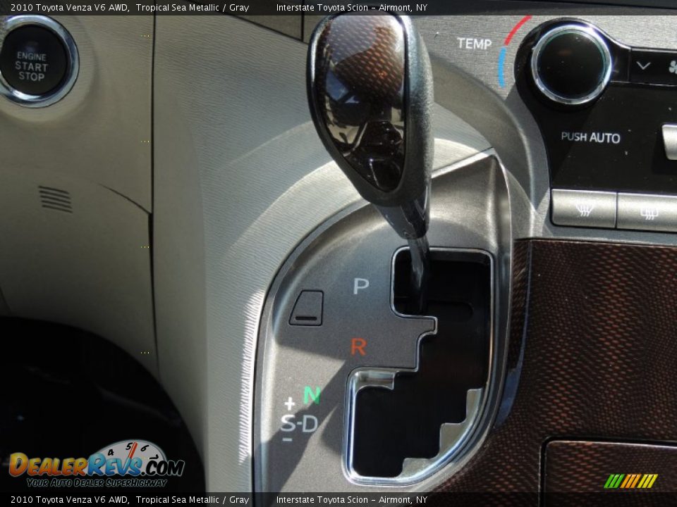 2010 Toyota Venza V6 AWD Tropical Sea Metallic / Gray Photo #15