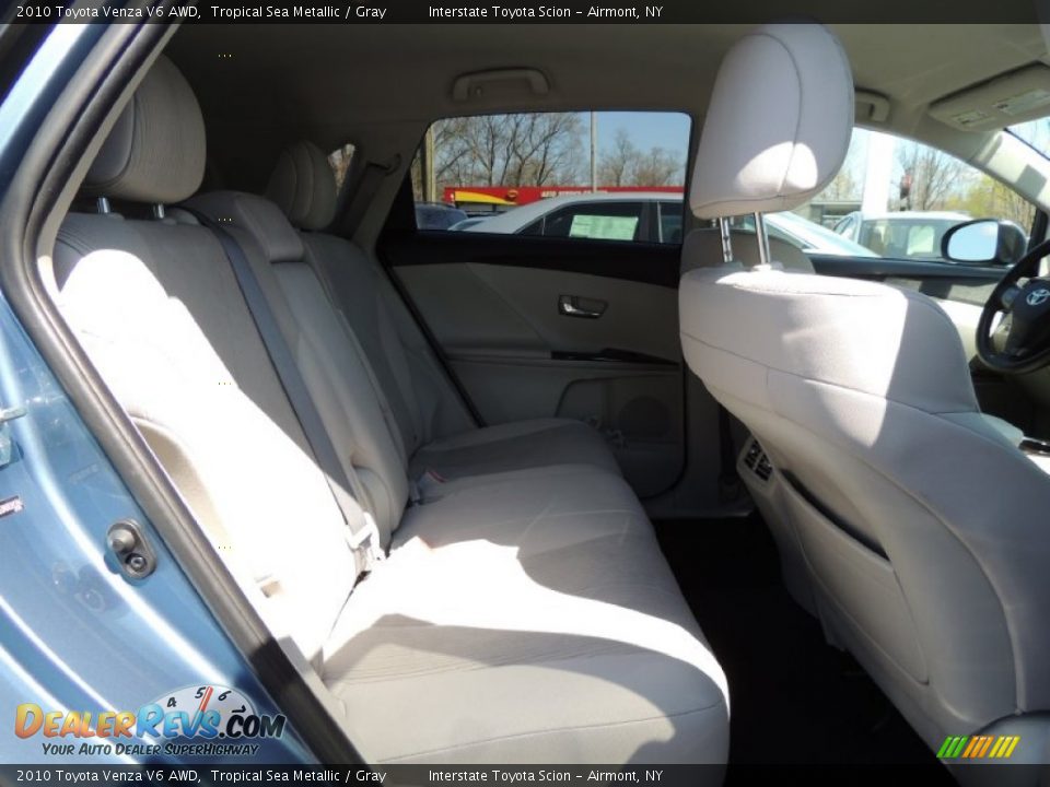 2010 Toyota Venza V6 AWD Tropical Sea Metallic / Gray Photo #18
