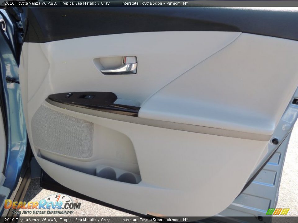 2010 Toyota Venza V6 AWD Tropical Sea Metallic / Gray Photo #19