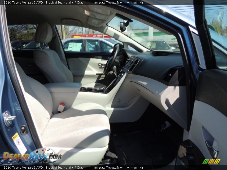 2010 Toyota Venza V6 AWD Tropical Sea Metallic / Gray Photo #21