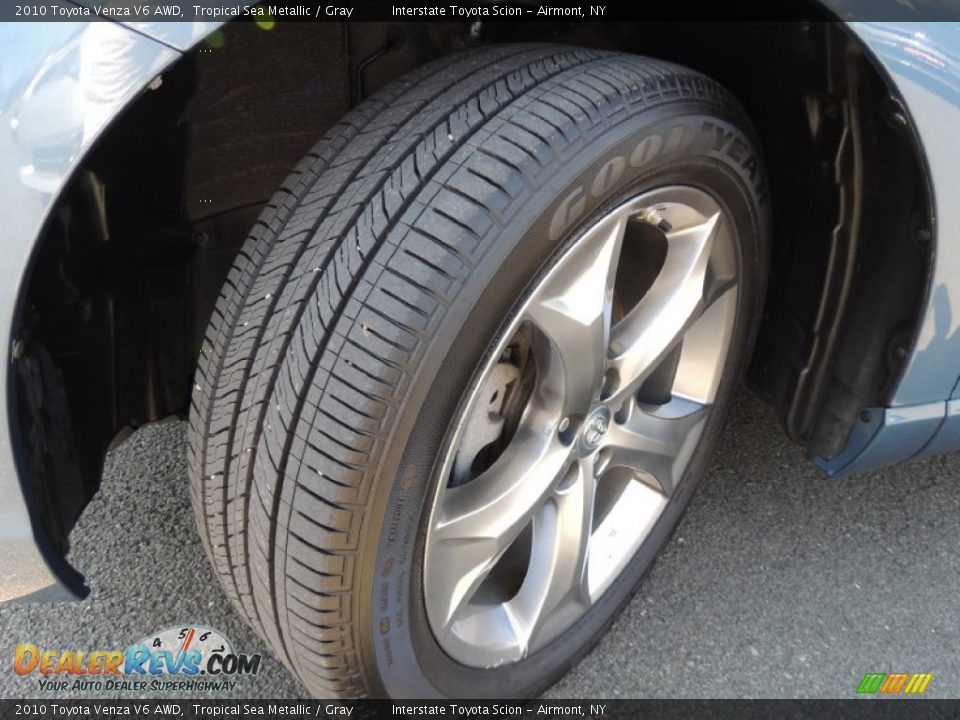 2010 Toyota Venza V6 AWD Tropical Sea Metallic / Gray Photo #23