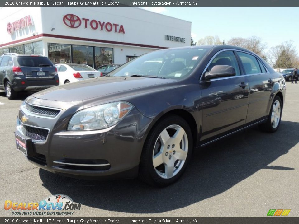 2010 Chevrolet Malibu LT Sedan Taupe Gray Metallic / Ebony Photo #1