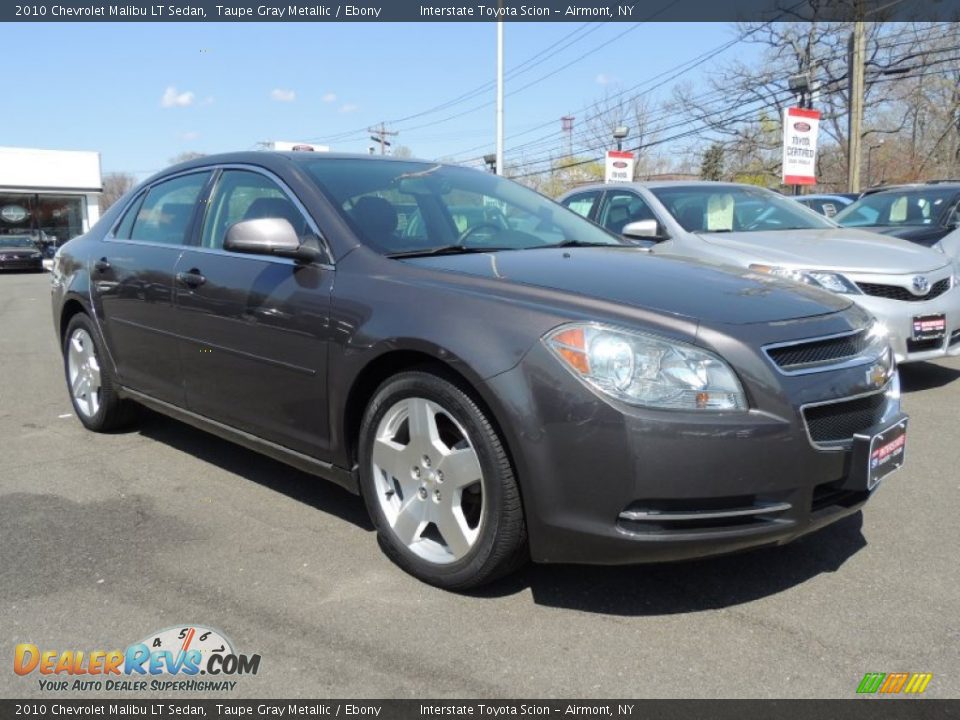 2010 Chevrolet Malibu LT Sedan Taupe Gray Metallic / Ebony Photo #3