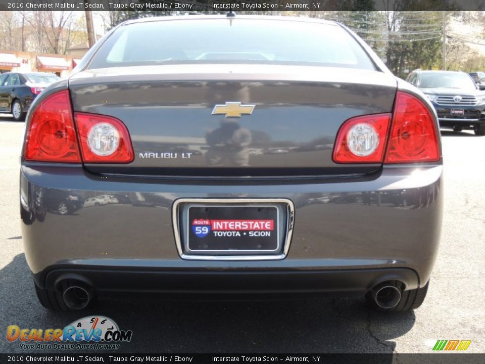 2010 Chevrolet Malibu LT Sedan Taupe Gray Metallic / Ebony Photo #5