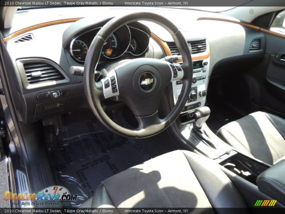 2010 Chevrolet Malibu LT Sedan Taupe Gray Metallic / Ebony Photo #9