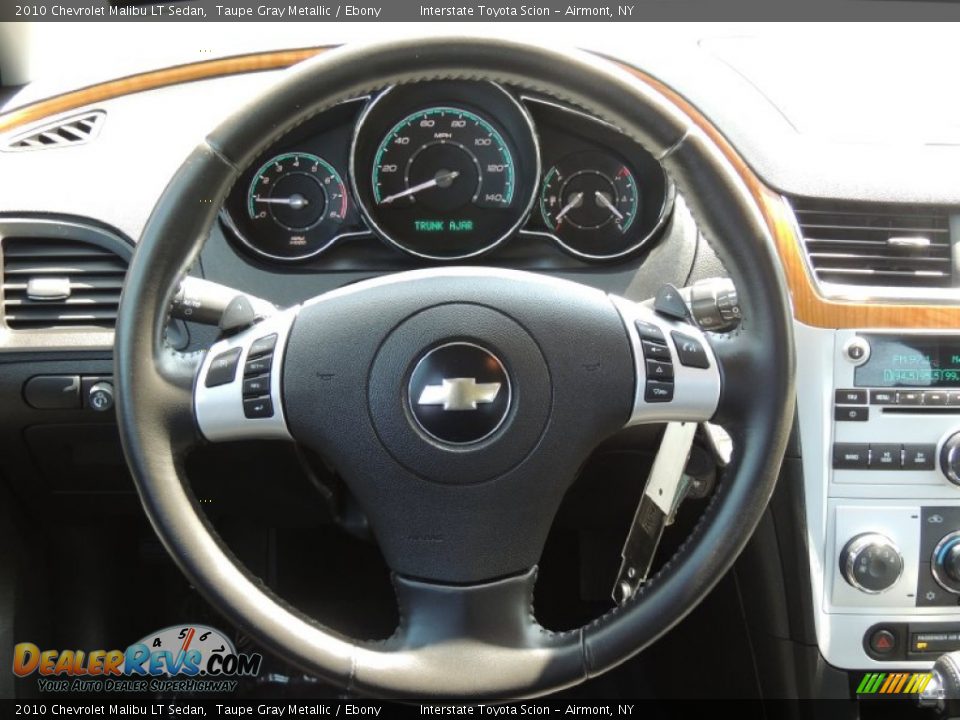 2010 Chevrolet Malibu LT Sedan Steering Wheel Photo #12