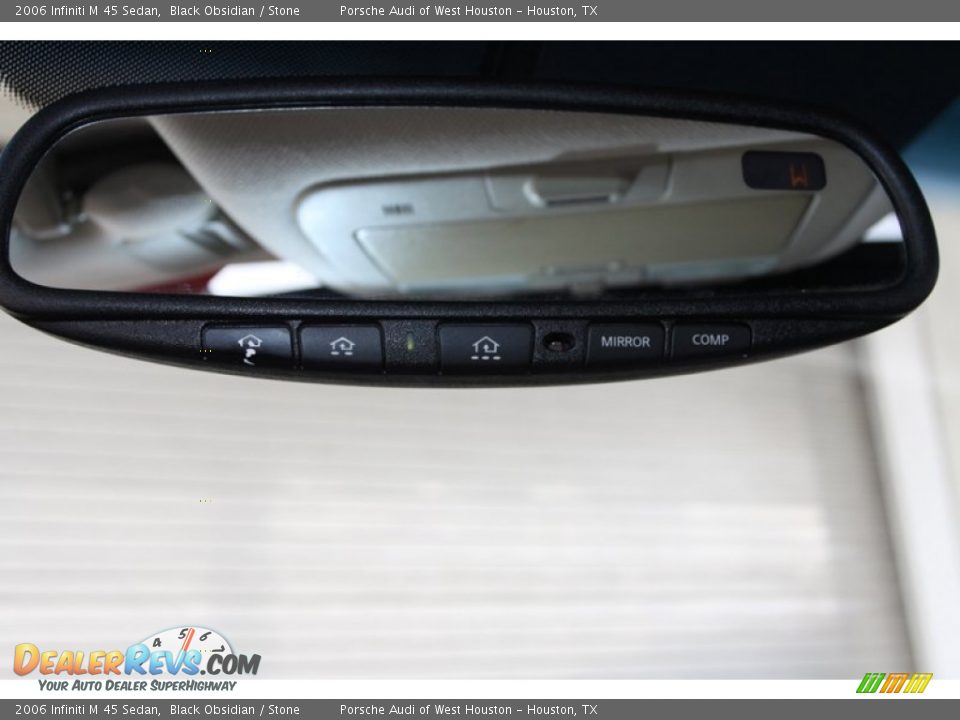 2006 Infiniti M 45 Sedan Black Obsidian / Stone Photo #36