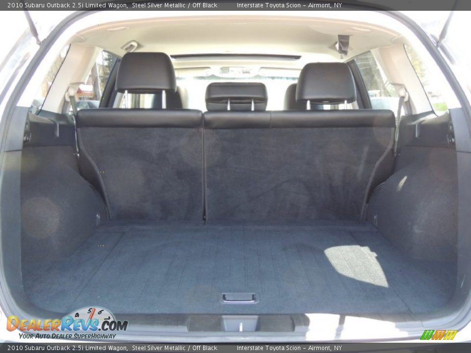 2010 Subaru Outback 2.5i Limited Wagon Steel Silver Metallic / Off Black Photo #19
