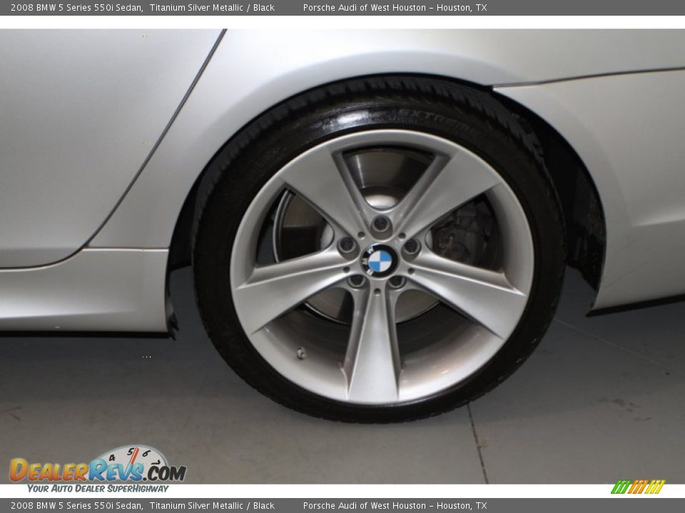 2008 BMW 5 Series 550i Sedan Wheel Photo #13