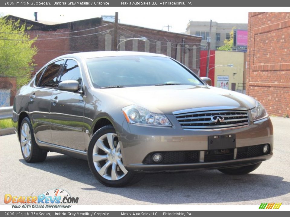 2006 Infiniti M 35x Sedan Umbria Gray Metallic / Graphite Photo #1