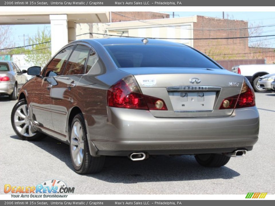 2006 Infiniti M 35x Sedan Umbria Gray Metallic / Graphite Photo #2