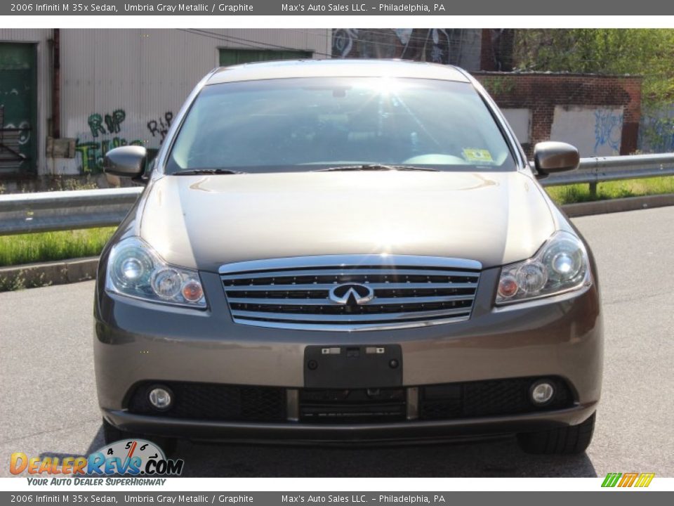 2006 Infiniti M 35x Sedan Umbria Gray Metallic / Graphite Photo #8