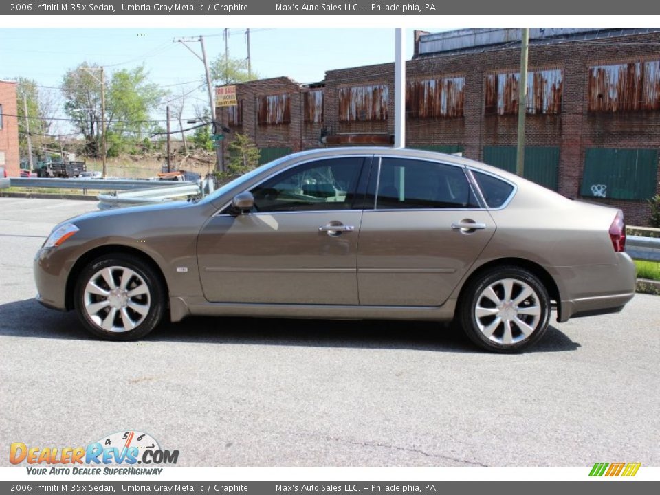 Umbria Gray Metallic 2006 Infiniti M 35x Sedan Photo #9