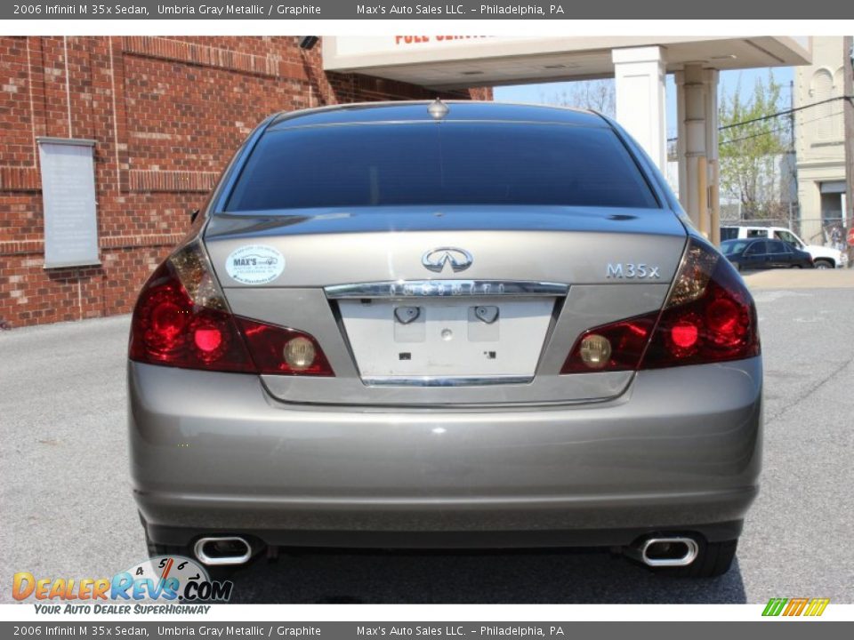 2006 Infiniti M 35x Sedan Umbria Gray Metallic / Graphite Photo #10