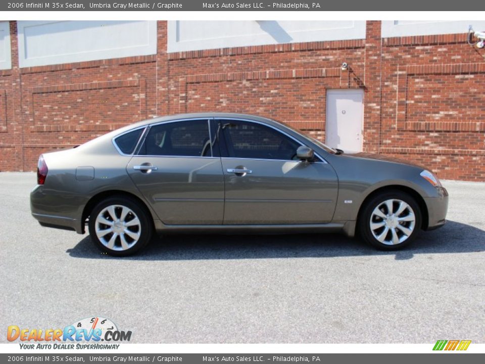 2006 Infiniti M 35x Sedan Umbria Gray Metallic / Graphite Photo #11