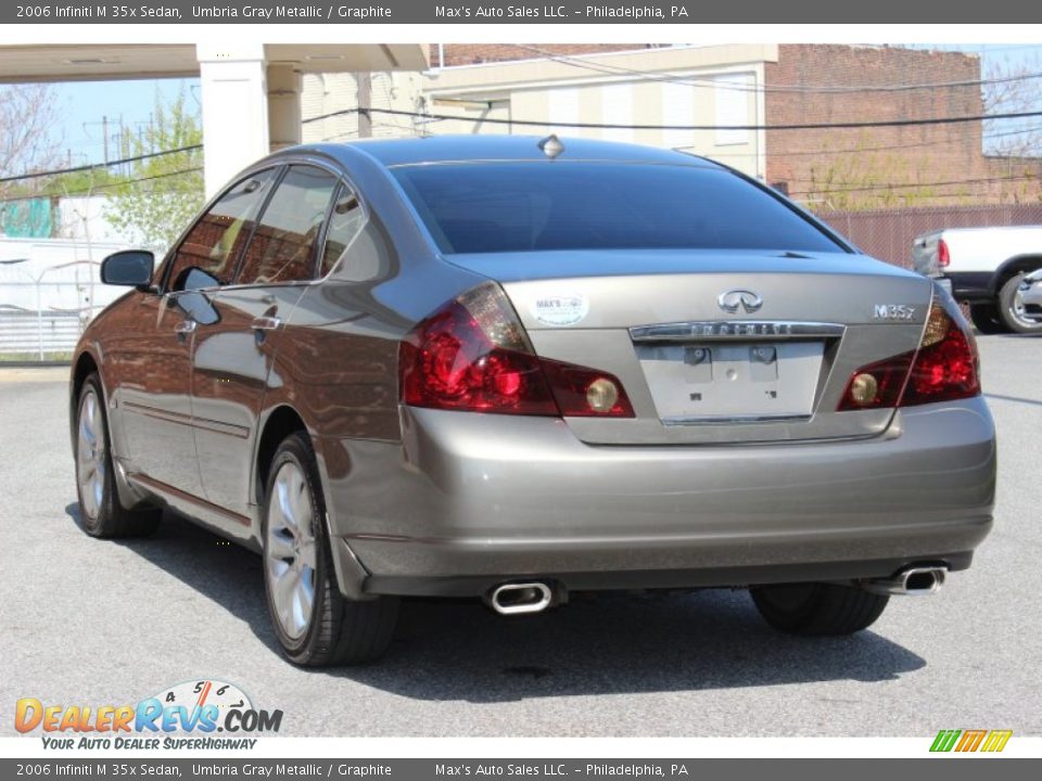 2006 Infiniti M 35x Sedan Umbria Gray Metallic / Graphite Photo #14