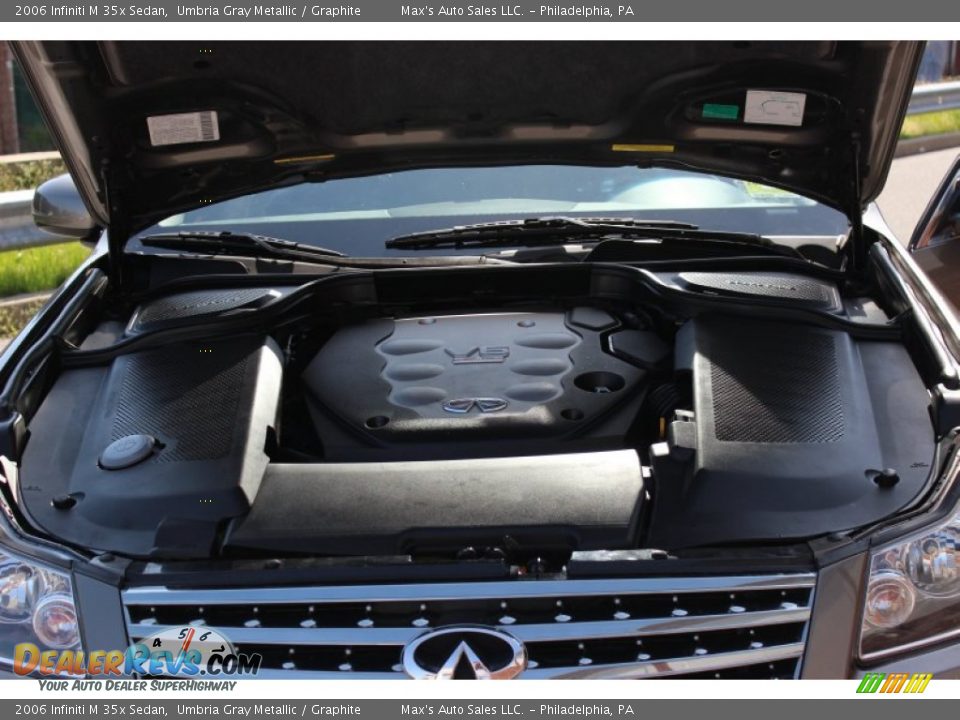 2006 Infiniti M 35x Sedan Umbria Gray Metallic / Graphite Photo #16
