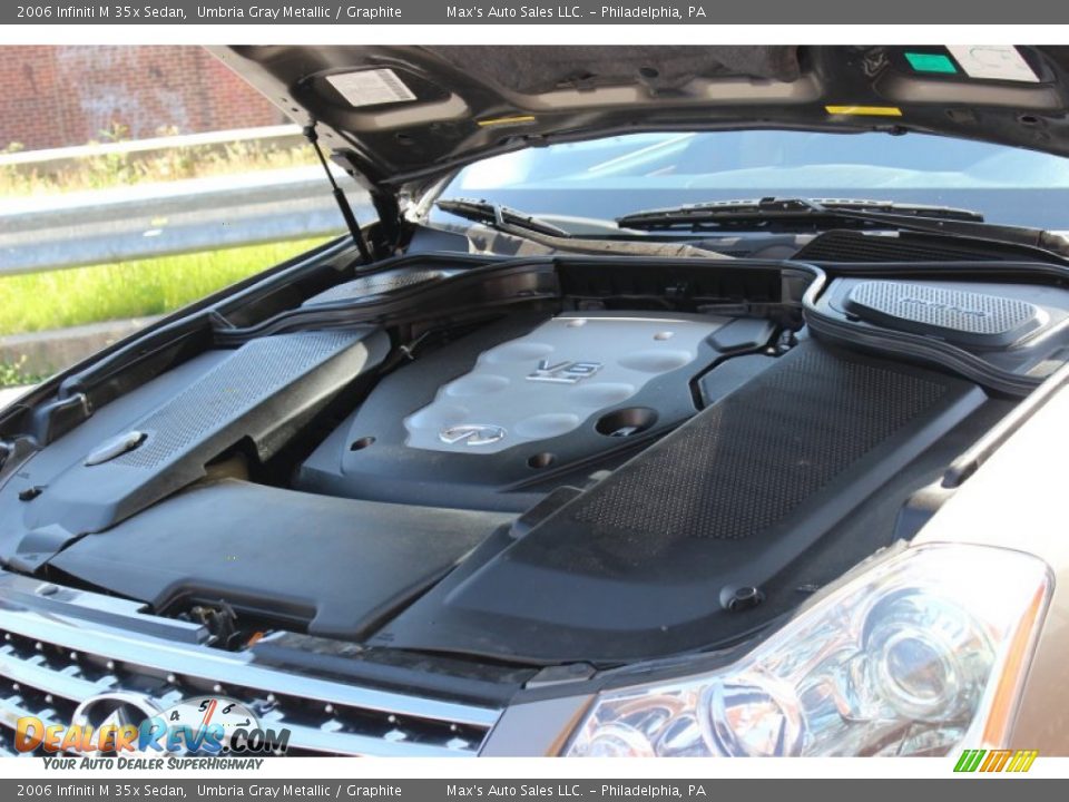 2006 Infiniti M 35x Sedan Umbria Gray Metallic / Graphite Photo #17