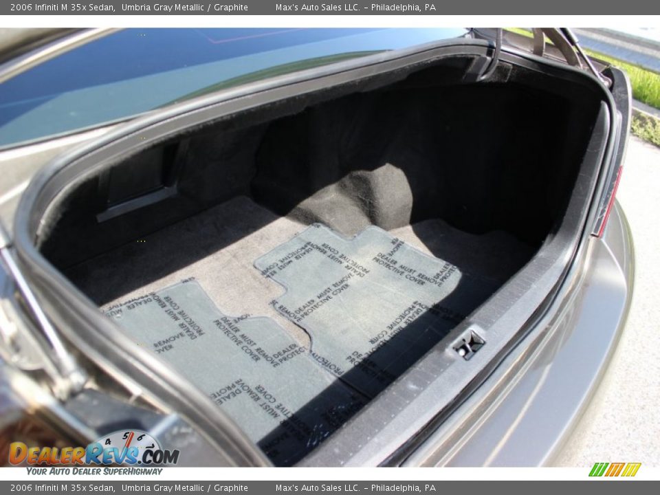 2006 Infiniti M 35x Sedan Umbria Gray Metallic / Graphite Photo #19