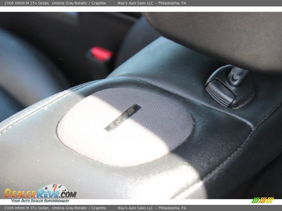 2006 Infiniti M 35x Sedan Umbria Gray Metallic / Graphite Photo #22