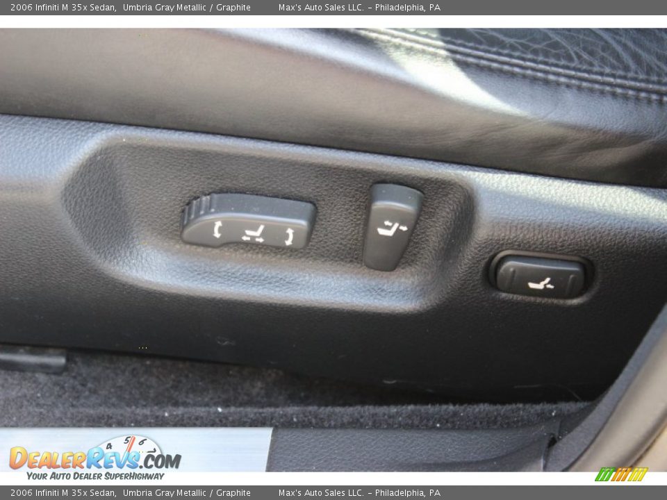 2006 Infiniti M 35x Sedan Umbria Gray Metallic / Graphite Photo #23