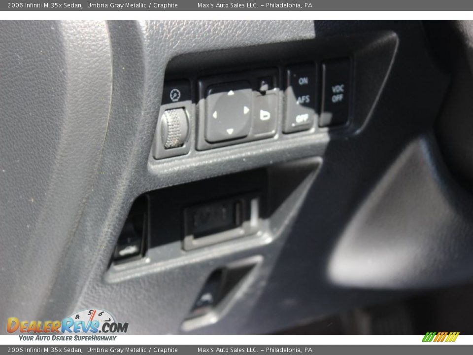 2006 Infiniti M 35x Sedan Umbria Gray Metallic / Graphite Photo #25