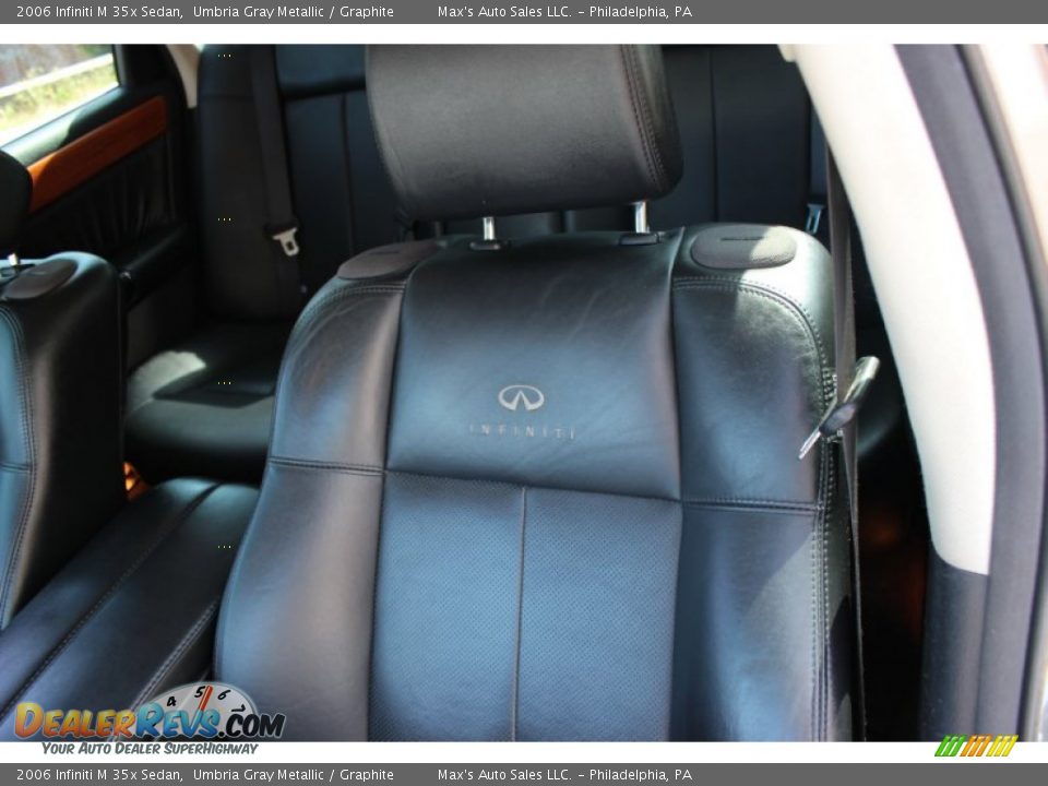2006 Infiniti M 35x Sedan Umbria Gray Metallic / Graphite Photo #28