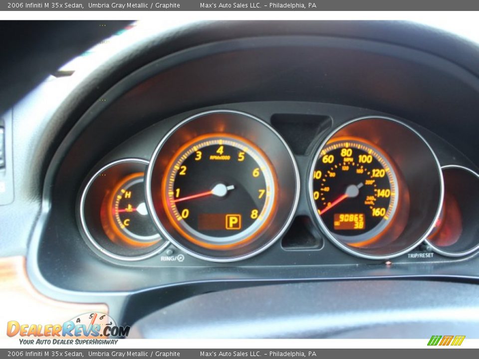 2006 Infiniti M 35x Sedan Umbria Gray Metallic / Graphite Photo #29