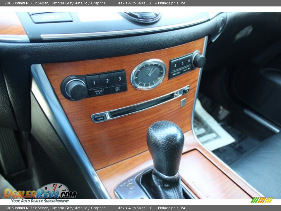 2006 Infiniti M 35x Sedan Umbria Gray Metallic / Graphite Photo #32