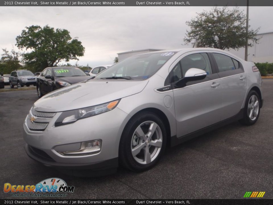 2013 Chevrolet Volt Silver Ice Metallic / Jet Black/Ceramic White Accents Photo #1