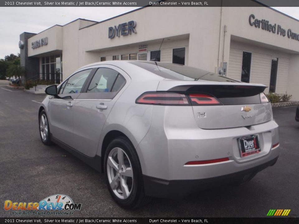 2013 Chevrolet Volt Silver Ice Metallic / Jet Black/Ceramic White Accents Photo #4