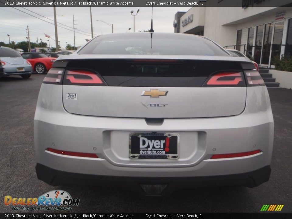 2013 Chevrolet Volt Silver Ice Metallic / Jet Black/Ceramic White Accents Photo #5
